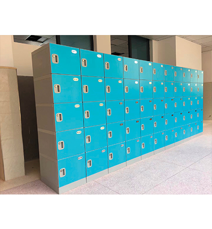 Schoolbag cabinet